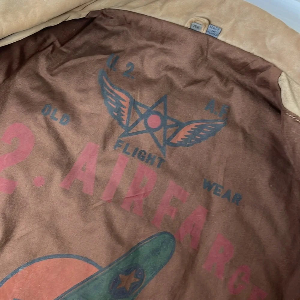 Vintage authentic leather